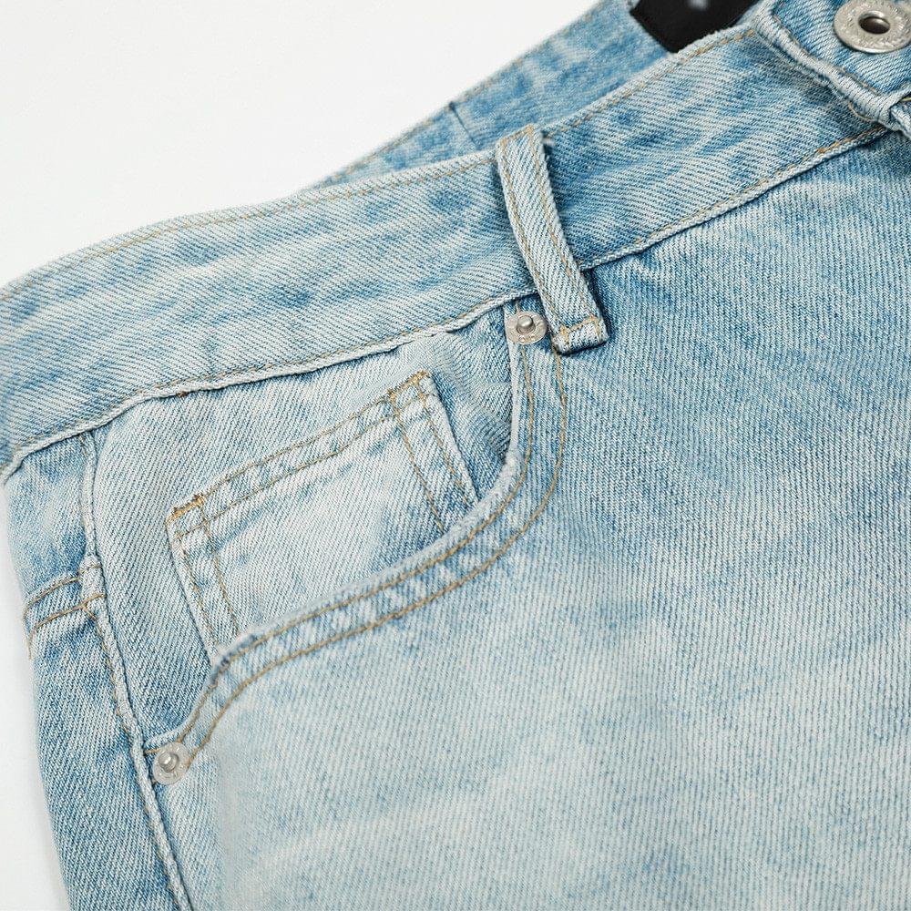 Vintage Women’s Relaxed Straight-Leg Denim Jeans - Image 3